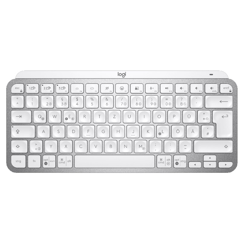 Logitech mx keys mini | bluetooth | siva | slo g. | lahka tipkovnica 1 Logitech mx keys mini bluetooth siva slo tisk tipkovnica komponentko