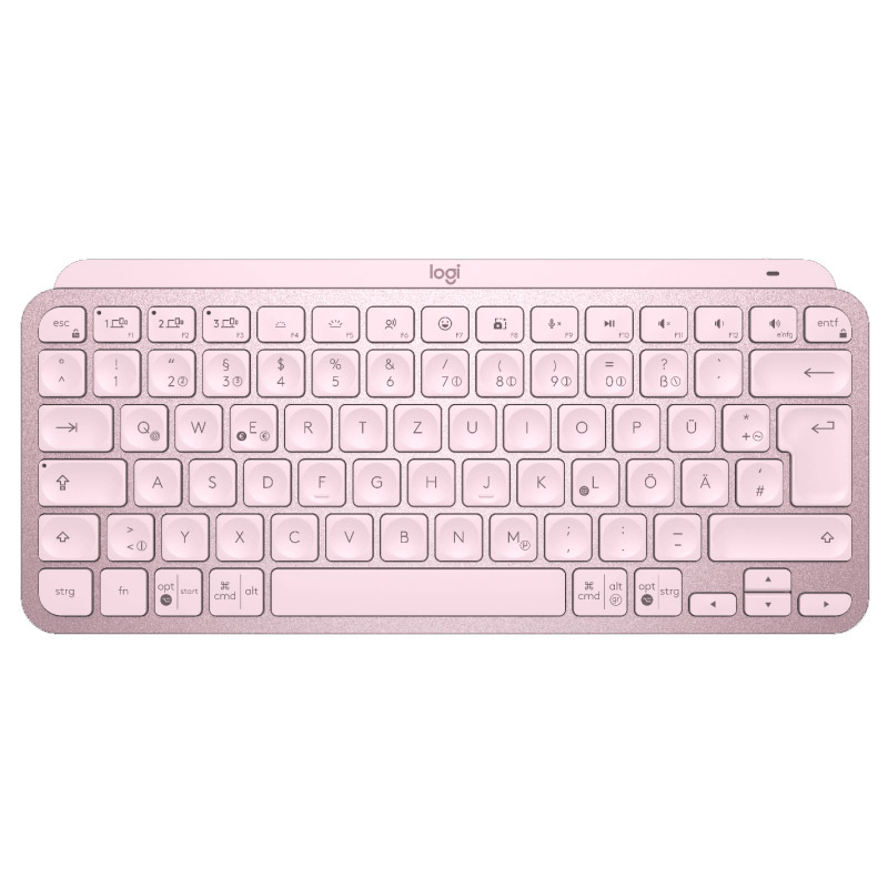 Logitech mx keys mini | bluetooth | roza | slo g. | lahka tipkovnica 1 Logitech mx keys mini bluetooth roza slo tisk tipkovnica komponentko