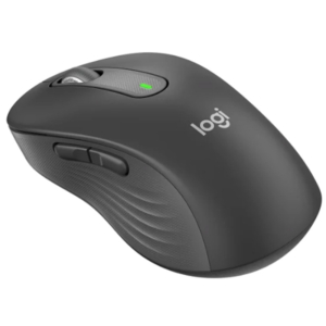 Logitech Signature M650 L | SmartWheel | SilentTouch | Bluetooth In Logi Bolt | Črna Brezžična Optična Miška