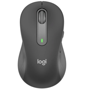 Logitech Signature M650 L Left | SmartWheel In SilentTouch | Bluetooth In Logi Bolt | Črna Brezžična Optična Miška Za Levičarje