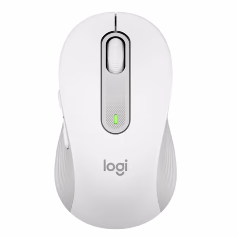 Logitech signature m650 | brezžična | bela | optična miška 1 Logitech m650 brezžična optična bela miška komponentko