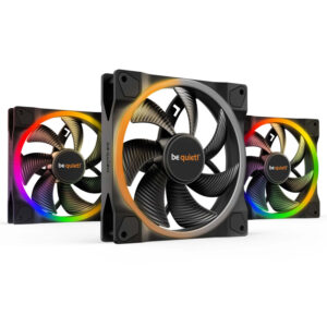 BE QUIET! LIGHT WINGS | Triple pack | RGB | 140mm | 4-pin PWM | BL078 | Računalniški ventilator