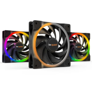 BE QUIET! LIGHT WINGS High-Speed RGB 120mm | 4-pin PWM Ventilator | BL077 | Zračno Hlajenje