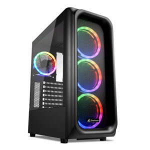 SHARKOON TK5M | RGB | ATX | Okno | Črno | Gaming Ohišje