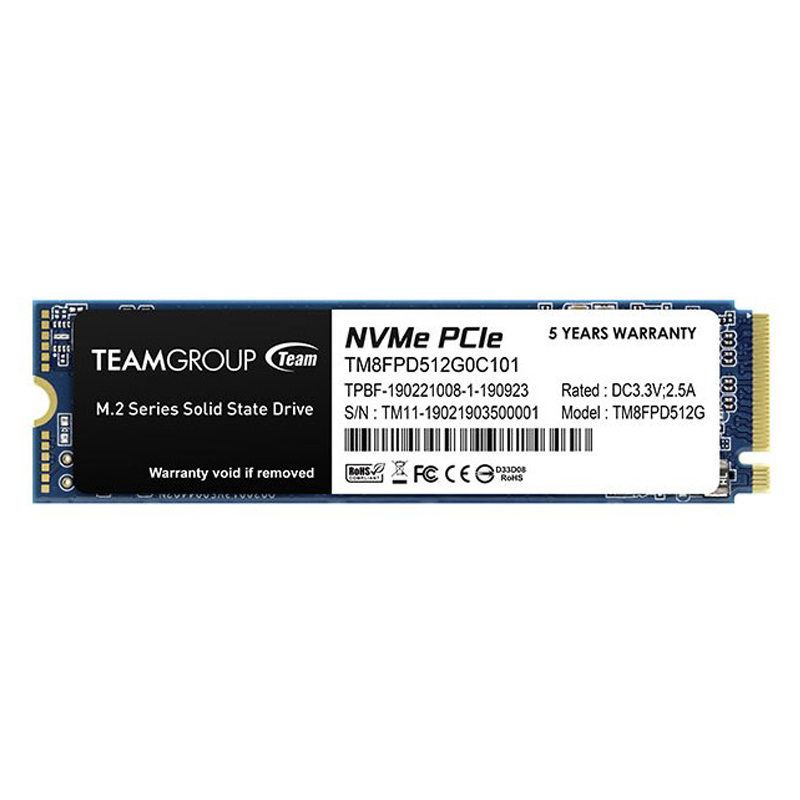 Teamgroup mp33 pro 512gb | m. 2 | 1700/1400mb/s | tm8fpd512g0c101 | nvme ssd disk 1 Ssd disk 512gb m. 2 pcie nvme teamgroup mp33 pro (tm8fpd512g0c101) komponentko