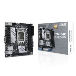 ASUS PRIME H610I-PLUS D4-CSM | LGA1700 | MINI-ITX | DDR4 | HDMI Displayport USB 3.2 | Matična Plošča