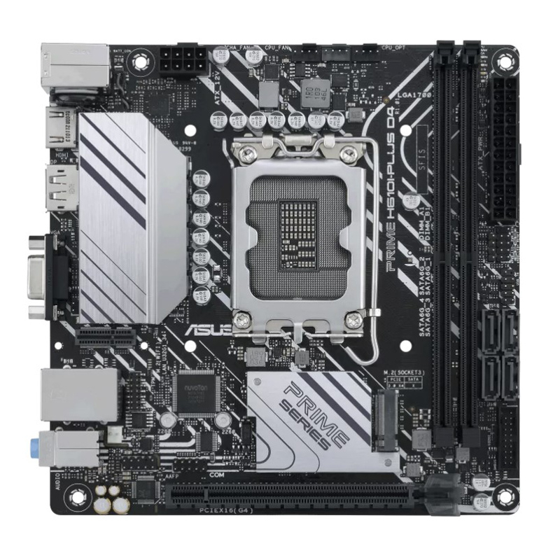 Asus prime h610i-plus d4-csm | lga1700 | mini-itx | ddr4 | hdmi displayport usb 3. 2 | matična plošča 1 Asus prime h610i-plus d4-csm lga1700 mini-itx ddr4 hdmi dp usb 3. 2 osnovna plošča komponentko