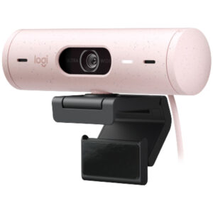 LOGITECH BRIO 500 | FHD | 1080p | LAN | Roza | Spletna Kamera