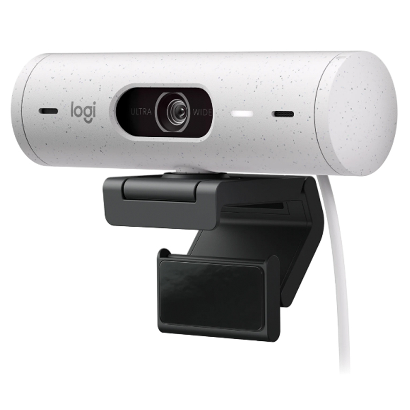 Logitech brio 500 | fhd | 1080p | lan | bela | spletna kamera 1 Logitech brio 500 fhd 1080p lan bela spletna kamera komponentko