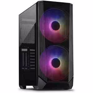 INTER-TECH IT-3503 AIRSTREAM | ATX | USB Type-C | RGB | Črna | Gaming Ohišje