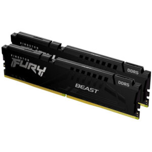 KINGSTON Fury Beast | 64GB (2x32GB) | 5600MT/s | DDR5 | CL40 | XMP | KF556C40BBK2-64 | RAM Pomnilnik