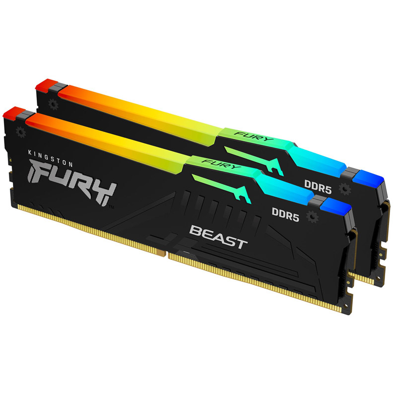 KINGSTON Fury Beast | 32GB (2x16GB) | 5600MT/s | DDR5 | CL36 | KF556C36BBEAK2-32 | RAM Pomnilnik komponentko