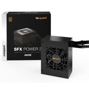 BE QUIET! SFX POWER 3 450W | 80 Plus Bronze | BN321 | Napajalnik