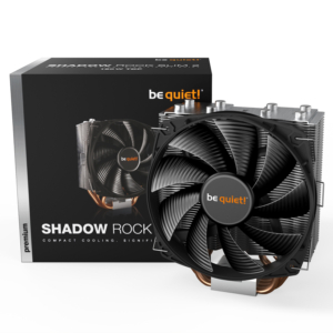 Be Quiet! Shadow Rock Slim 2 BK032 | 135mm | 160W TDP | Tiho Kompaktno Hlajenje | Procesorski Hladilnik