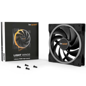 BE QUIET! LIGHT WINGS | BL075 | 140mm 4-pin | ARGB | Ventilator