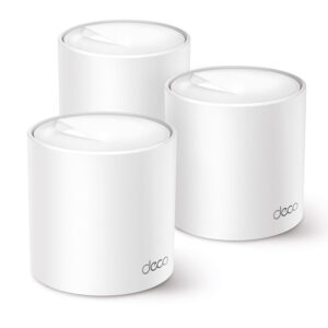 TP-LINK Deco X50 | AX3000 | WiFi 6 Mesh | 3-Pack | Gigabit | AI-Driven Mesh | Usmerjevalnik