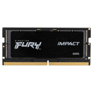 KINGSTON FURY Impact | SODIMM | 32GB (2x16GB) | 4800MHz | DDR5 | KF548S38IBK2-32 | Izredno zmogljiv RAM pomnilnik