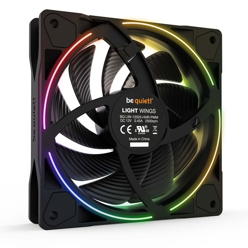 Be quiet! Light wings | 120mm pwm | 4-pin | argb | bl073 | ventilator 1 Be quiet! Light wings (bl073) 120mm 4-pin argb pwm ventilator
komponentko