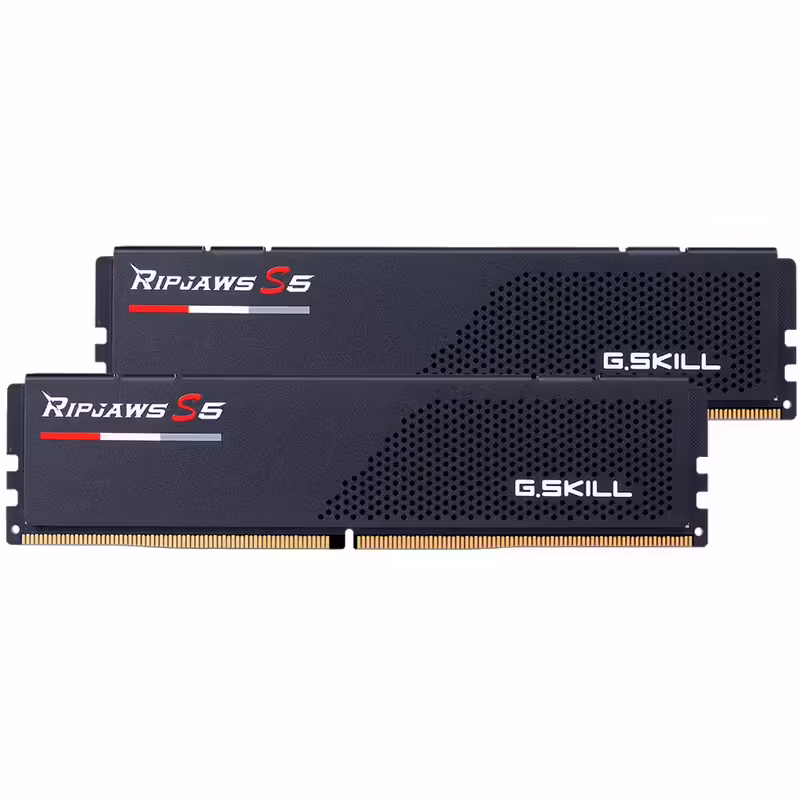 G. Skill ripjaw s5 32gb | (2x16gb) | 6000mt/s | ddr5 | f5-6000j3238f16gx2-rs5k | spomin 1 Gskill ripjaw s5 32gb (2x16gb) 6000mt/s ddr5 cl32 f5-6000j3238f16gx2-rs5k ram pomnilnik komponentko