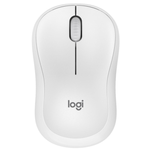LOGITECH M240 Silent | SilentTouch | Bluetooth Low Energy | 18-Mesečna Baterija | Bela Brezžična Optična Miška