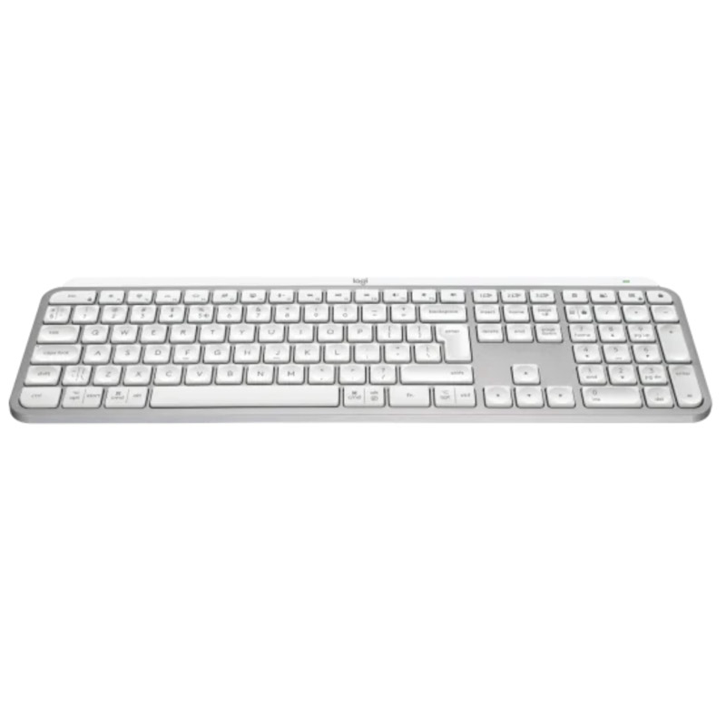 Logitech mx keys s | usb-c | bluetooth | brezžična | osvetljena | svetlo siva | slo g. | poslovna tipkovnica 1 Logitech mx keys s usb-c/bluetooth brezžična osvetljena pale grey slo tisk komponentko