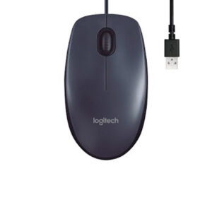 LOGITECH M100 | Črna | Žična Optična Miška