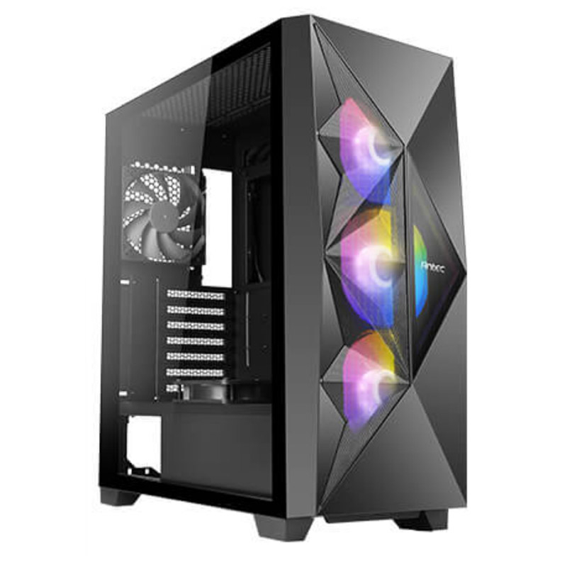 Antec df800 flux | atx | kaljeno steklo | črna argb | računalniško gaming ohišje 1 Ohišje antec df800 flux gaming črn komponentko