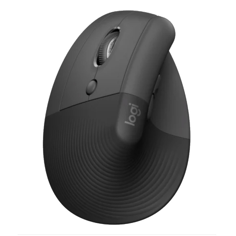 Logitech lift left | brezžična | optična | črna | vertikalna | ergonomična miška za levičarje 1 Logitech lift left vertical ergonomična za levičarje brezžična optična črna miška komponentko