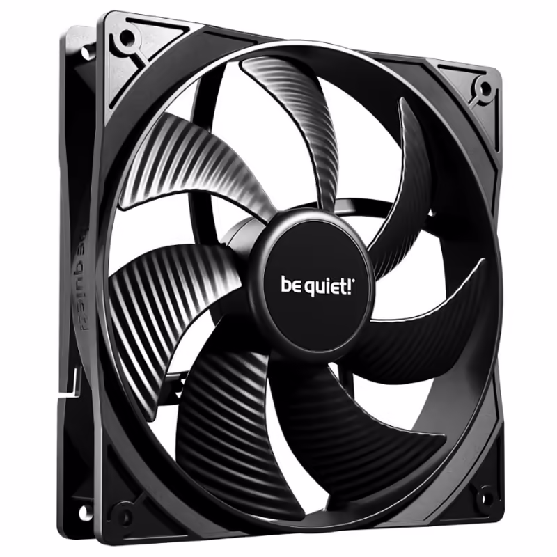 Be quiet! Pure wings 3 (bl108) | 140mm | 4-pin | črna | ventilator 1 Be quiet! Pure wings 3 (bl108) 140mm 4-pin pwm črn ventilator komponentko