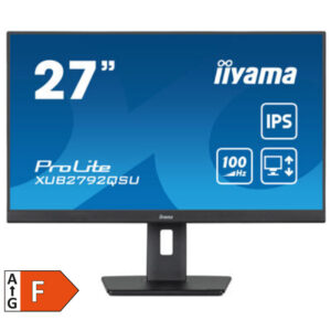 IIYAMA ProLite XUB2792QSU-B6 | 68,5cm (27") | 2560x1440 | IPS | HDMI Displayport | Zvočnik | Pisarniški Monitor