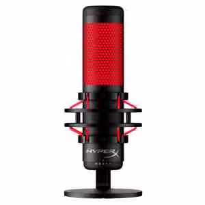 HP HyperX QuadCast | USB | PC/PS5/PS4/Mac | Črno-Rdeč | Mikrofon