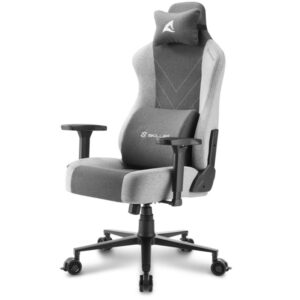 SHARKOON SKILLER SGS30 Fabric | Nagib in Višina | Črno-Siv | Gaming Stol