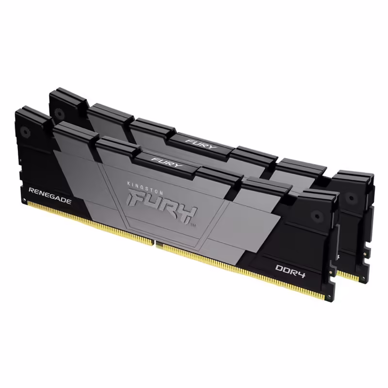 Kingston fury renegade | 16gb kit (2x 8gb) | 3200mt/s | ddr4 | cl16 | xmp | kf432c16rb2k2/16 | ram pomnilnik 1 Kingston fury renegade 16gb (2x8gb) 3200mt/s ddr4 cl16 xmp kf432c16rb2k2/16 ram pomnilnik komponentko
