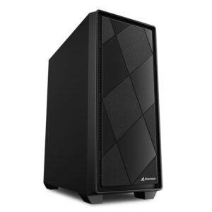 SHARKOON VS8 | Mid-ATX | Črna | Računalniško Ohišje