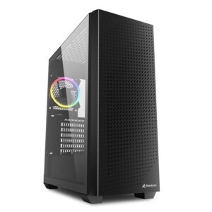 SHARKOON VS9 RGB | midi ATX | Okno | Črno | Računalniško Ohišje