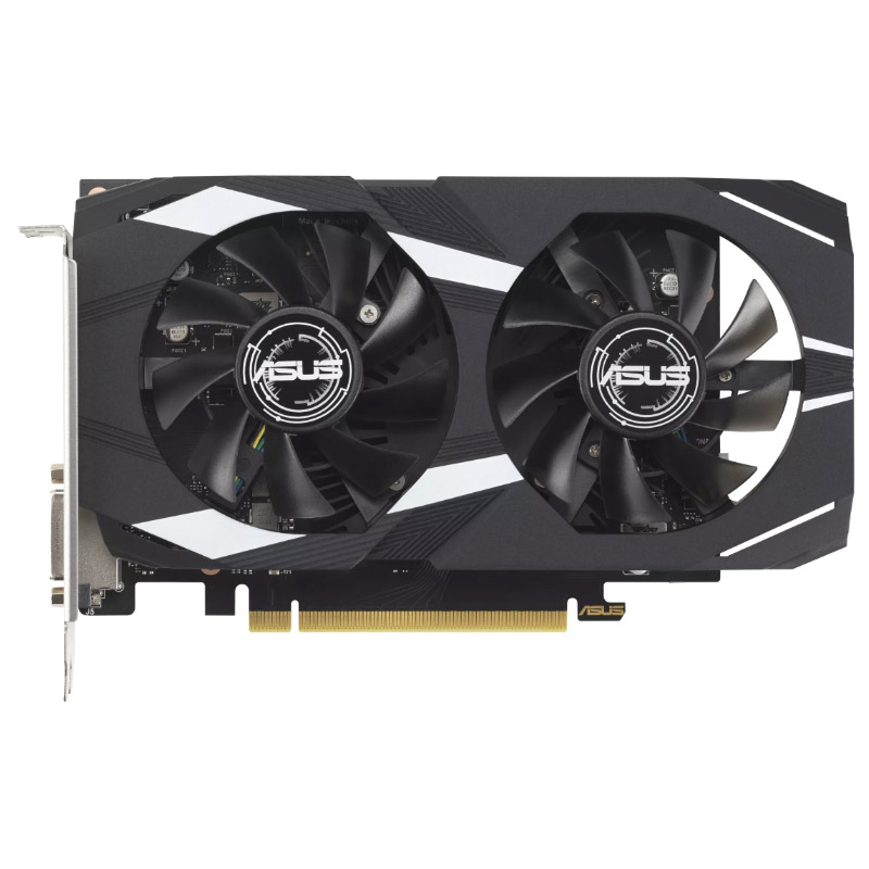 Asus dual rtx 3050 oc 6gb | gddr6 | dvi hdmi displayport | 90yv0k60-m0na00 | dual fan grafična kartica 1 Asus dual geforce rtx 3050 oc 6gb gddr6 (90yv0k60-m0na00) grafična kartica komponentko