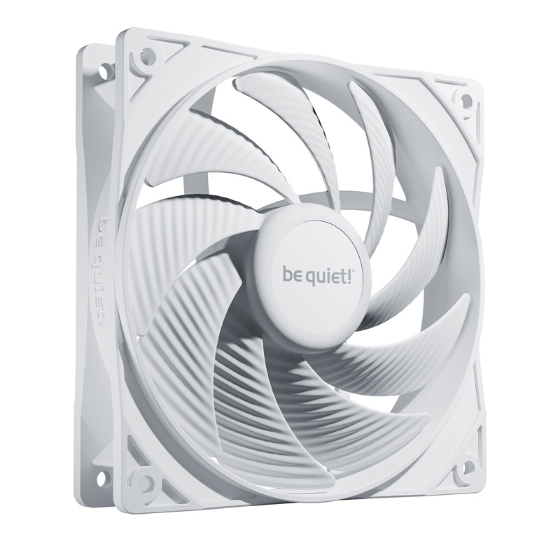 Be quiet! Pure wings 3 | bl111 | 120mm 4-pin pwm | high-speed | bela | ventilator 1 Komponentko: be quiet! Pure wings 3 (bl111) 120mm 4-pin pwm high-speed beli ventilator