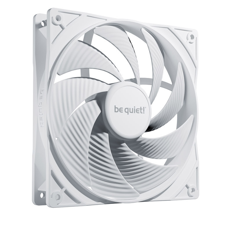 Be quiet! Pure wings 3 | bl113 | 140mm 4-pin pwm | high-speed | bela | ventilator 1 Komponentko: be quiet! Pure wings 3 (bl113) 140mm 4-pin pwm high-speed beli ventilator