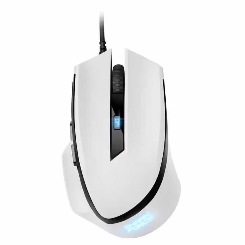 Sharkoon shark force ii | usb | optična | bela | gaming miška 1 Sharkoon shark force ii usb optična gaming bela miška komponentko