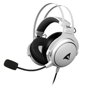 SHARKOON SKILLER SGH50 | Mikrofon | Bela | Gaming Slušalke