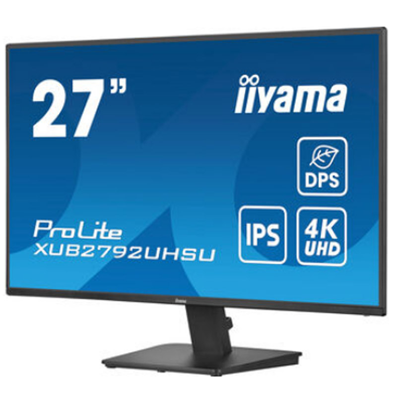 Iiyama prolite xu2792uhsu-b6 | 68,5cm (27") | uhd | ips | hdmi displayport usb | zvočniki | poslovni monitor 1 Iiyama prolite xu2792uhsu-b6 68,5cm (27″) uhd ips dp/hdmi/usb zvočniki monitor komponentko