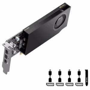 PNY RTX A1000 8GB | DDR6 | 4xMini Displayport | VCNRTXA1000-PB | Profesionalna Grafična Kartica