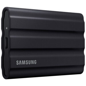 Samsung T7 Shield 1TB | USB 3.2 Gen 2 NVMe | Do 1050 MB/s | IP65 | Črn | Zunanji SSD Disk