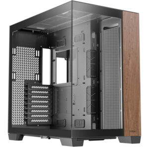 ANTEC C8 Wood | Full-Tower | Kaljeno Steklo | Črno-Rjavo | Gaming Računalniško Ohišje