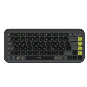 LOGITECH POP ICON KEYS | Bluetooth | Črno-Zelena | Tipkovnica