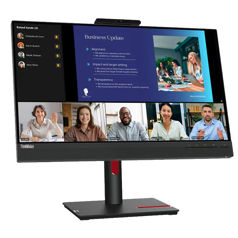 Lenovo thinkvision t24v-30 | 60,5cm (23,8") | 1920x1080 | ips | 75hz | vga hdmi displayport | zvočniki | monitor za dom 1 Lenovo thinkvision t24v-30 60,45cm (23,8″) fhd ips 75hz dp/hdmi/vga zvočniki monitor komponentko