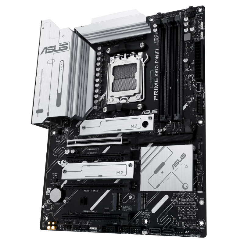 Asus prime x870-p wifi | am5 | atx | ddr5 | rgb | gaming matična plošča 1 Asus prime x870-p wifi am5 ddr5 rgb gaming atx osnovna plošča komponentko