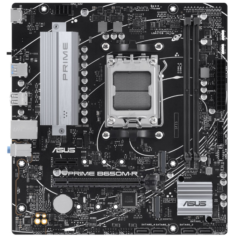 Asus prime b650m-r | am5 | 2. 5gb | ddr5 | matx | matična plošča 1 Asus prime b650m-r am5 2. 5gb ddr5 matx osnovna plošča komponentko