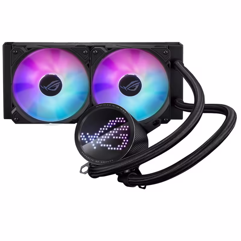 Asus rog ryuo iii 240 | argb | 240mm | led | vodno hlajenje 1 Asus rog ryuo iii 240 argb 240mm led vodno hlajenje komponentko