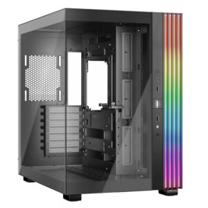 BE QUIET! LIGHT BASE 600 DX | RGB | midi-ATX | Kaljeno Steklo | Črno | Gaming Ohišje